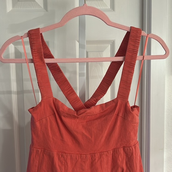 Louna Coral Tie Back Romper RTR - Picture 6 of 10